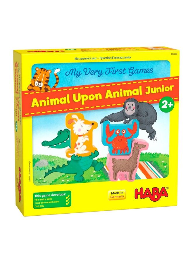 HABA My Very First Games Animal Upon Animal Junior Toddler Stacking Game - Image 2
