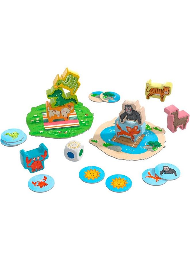 HABA My Very First Games Animal Upon Animal Junior Toddler Stacking Game - Image 4