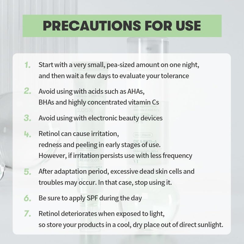 VT COSMETICS Cica Reti-A Retinol Essence 0.1 | Skin Balancing Essence For Sensitive Skin 1.01 fl oz (50ml) - Image 5