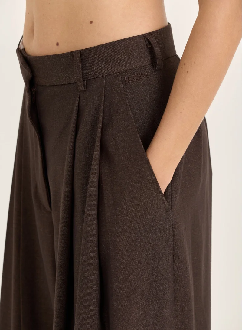 LOOM ARCHIVES LOOM Tailored Barrel Leg Trousers