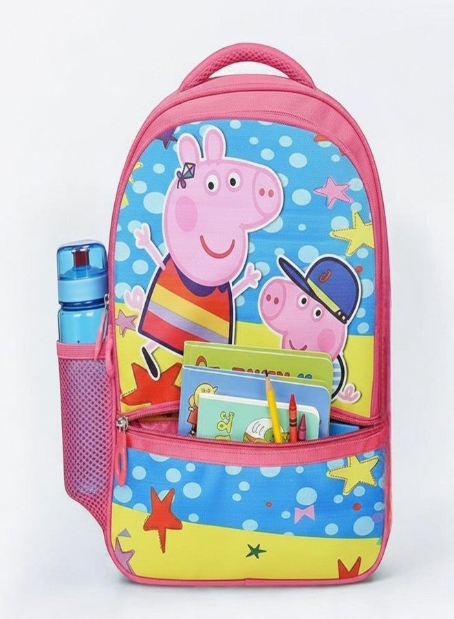 Stylbase Cartoon Printed School Bag for Boys and Girls | Waterproof Backpack Bag for Travelling Sports | Kids Bag Ideal for UKG Nursery 1st Class | School Bags for 5 7 Years 15 Inches - Image 5