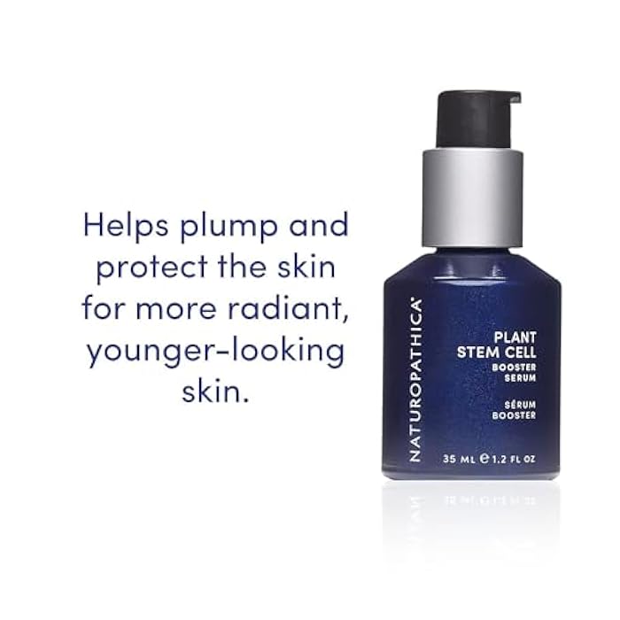 Naturopathica Plant Stem Cell Booster Serum, Daily Anti-Aging Face Serum to Smooth Fine Lines, Firming Facial Serum Helps Plump & Protect Skin, 1.18 fl oz - Image 4