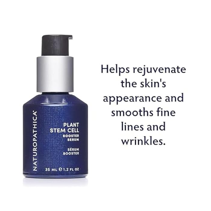 Naturopathica Plant Stem Cell Booster Serum, Daily Anti-Aging Face Serum to Smooth Fine Lines, Firming Facial Serum Helps Plump & Protect Skin, 1.18 fl oz - Image 2