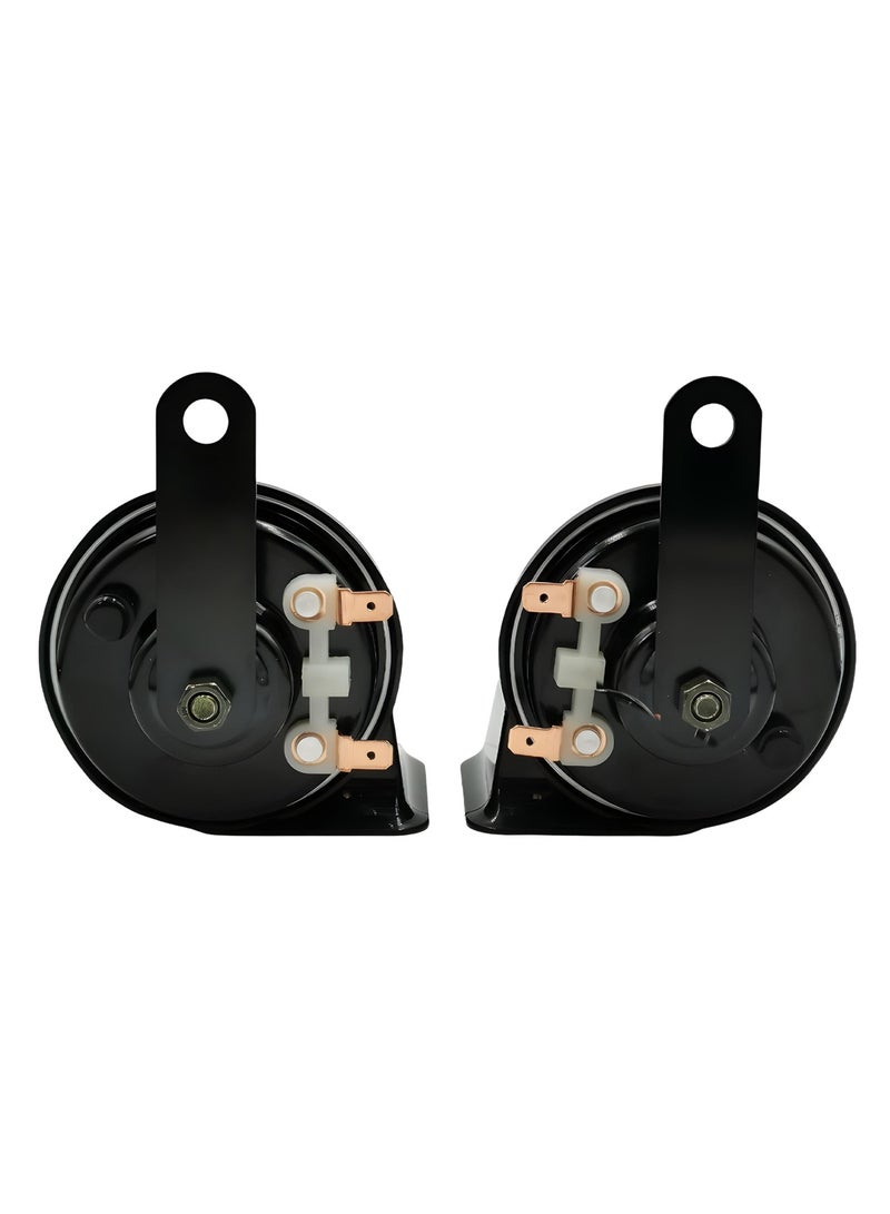 Generic MrHorn MR-80-002 Snail Horn Set 12V Twin Tone 400Hz 500Hz 115-118dB Loud Car Horn High Power Durable Sound Signal for Vehicle Safety  - Image 4