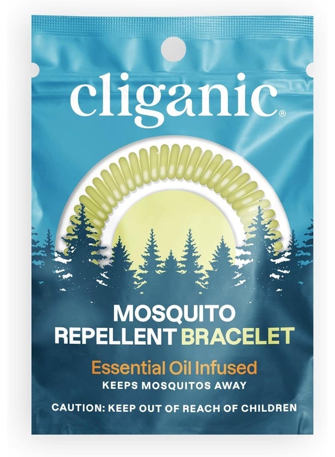 Cliganic Cliganic 10 Pack Mosquito Repellent Bracelets, DEET-Free Bands, Individually Wrapped  - Image 5