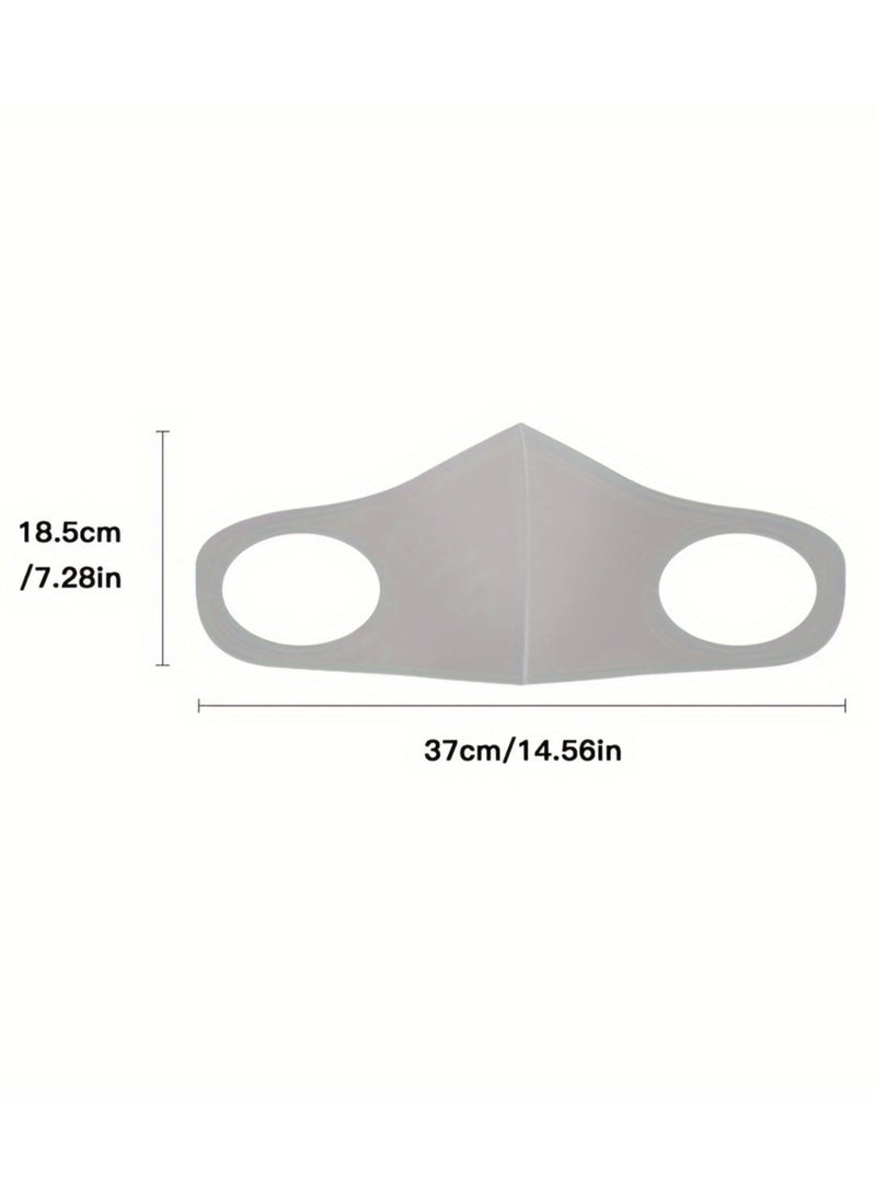 10 Pack of Respirator Black Adult (5 Black, 5 Grey) - Image 4