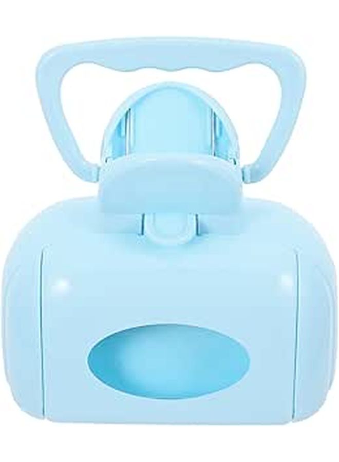 Portable Dog Waste Picker With Bag Dispenser Lightweight Durable Plastic Poop Scooper For Efficient Cleanup Outdoor Travel Pet Owners - Image 1
