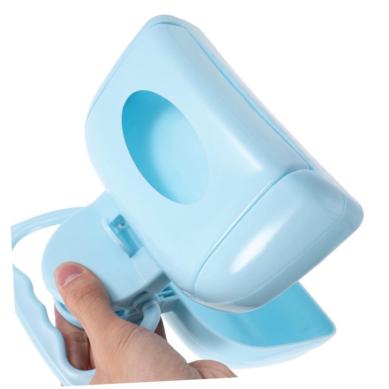 Portable Dog Waste Picker With Bag Dispenser Lightweight Durable Plastic Poop Scooper For Efficient Cleanup Outdoor Travel Pet Owners - Image 4