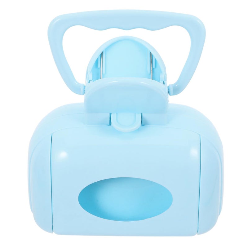 Portable Dog Waste Picker With Bag Dispenser Lightweight Durable Plastic Poop Scooper For Efficient Cleanup Outdoor Travel Pet Owners - Image 2