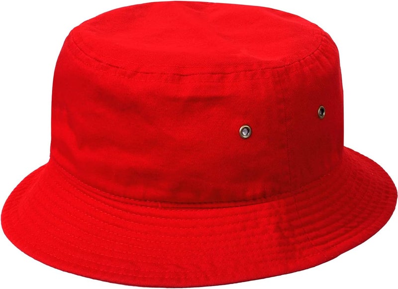 Falari Men Women Unisex Cotton Bucket Hat 100% Cotton Packable for Travel Fishing Hunting Summer Camp - Image 3