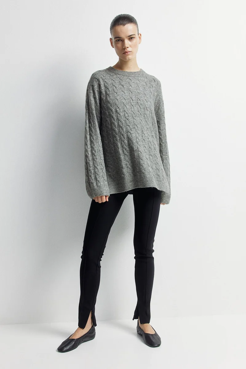 H&M Mama Cable-Knit Jumper