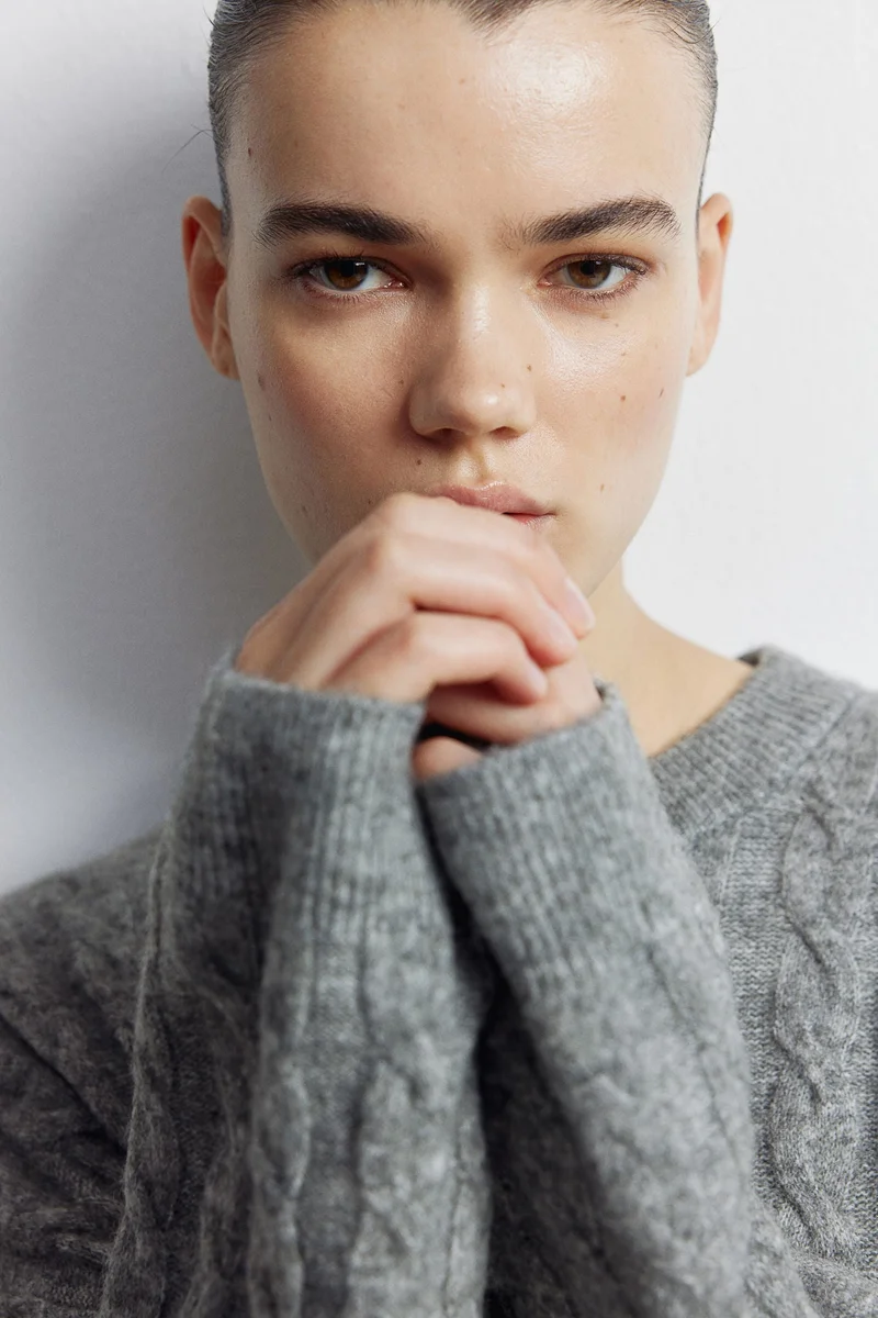 H&M Mama Cable-Knit Jumper