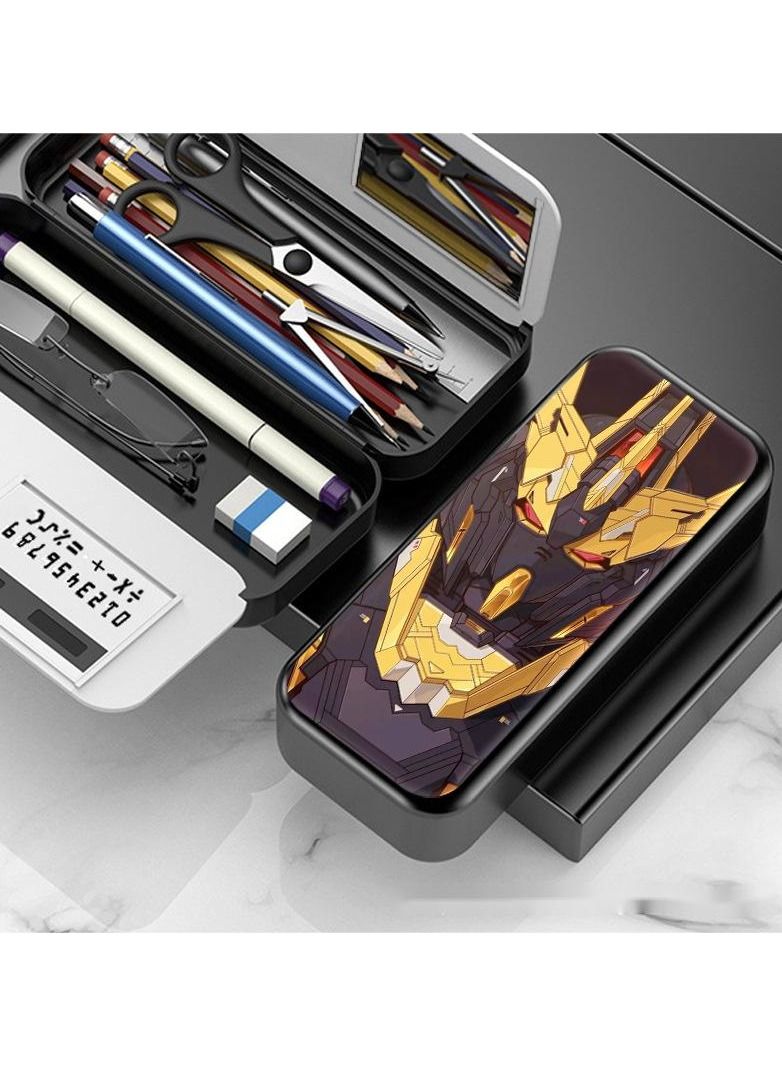 Anime Mobile Suit Gundam Multifunctional Pencil Case for Elementary and Middle School Students  - Image 1