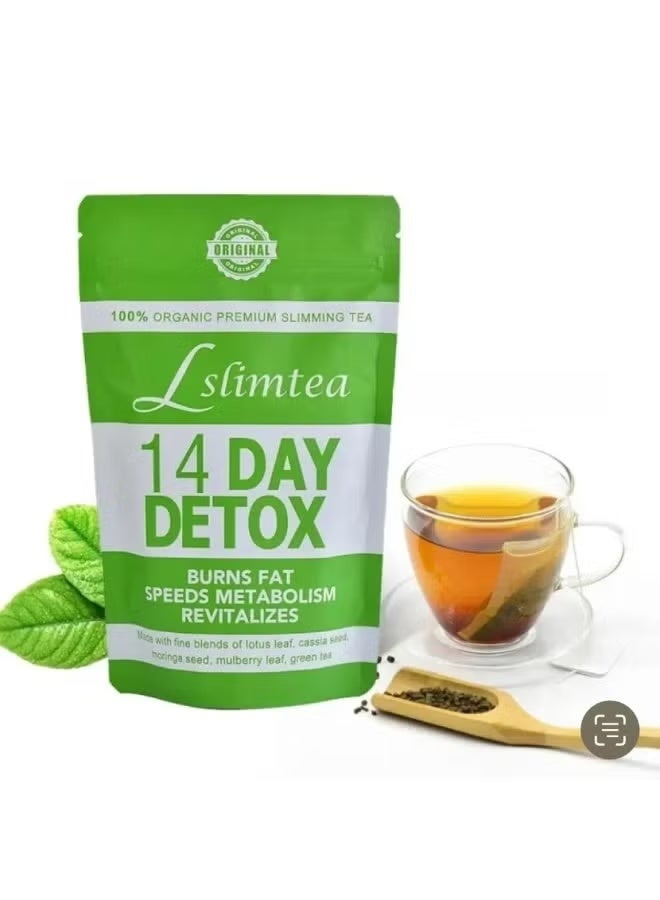 Wins Town Belly Detox Tea Bags Support Digestive and Metabolic Health - 14 Bags