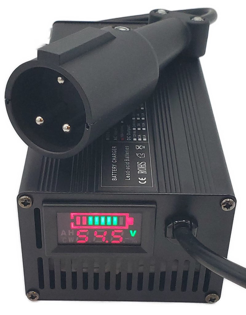 Traktronix Club Car Golf Cart Battery Charger with Display 48 Volt - Image 1