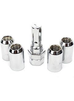 Chrome Cone Seat Wheel Lock - Set of 5