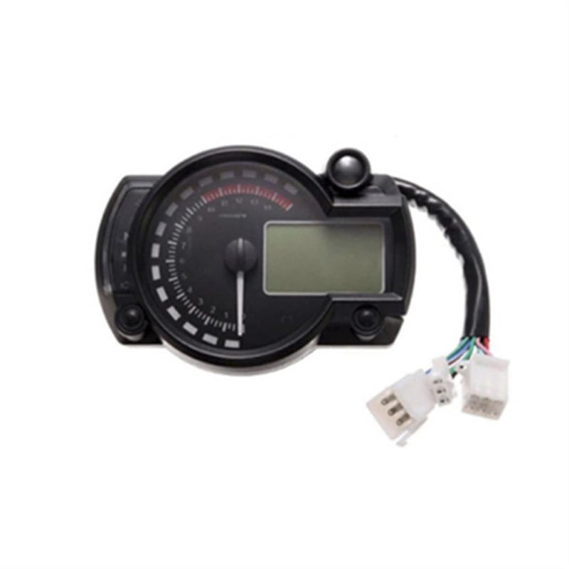 DEMULAX 15000rpm Motorcycle Digital Speedometer Tachometer - Image 1