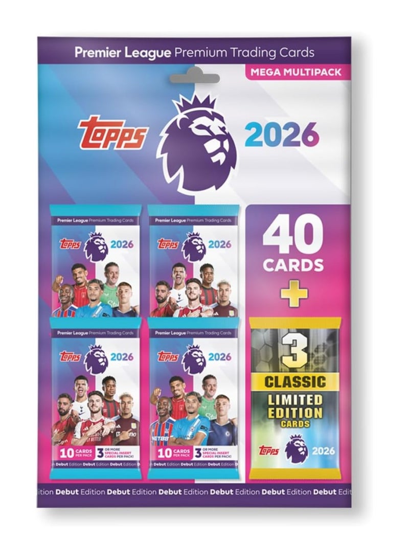 Topps Premier League 2025/26 - Mega Multi Pack