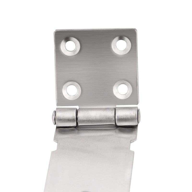 ZOENHOU 6 Pack 4 Inch Door Hasp Latch Locks, Stainless Steel Security Padlock Hasp with Mounting Screws, Door Gate Lock Hasp for Shed, Cabinet, Furniture, Drawer - Image 5