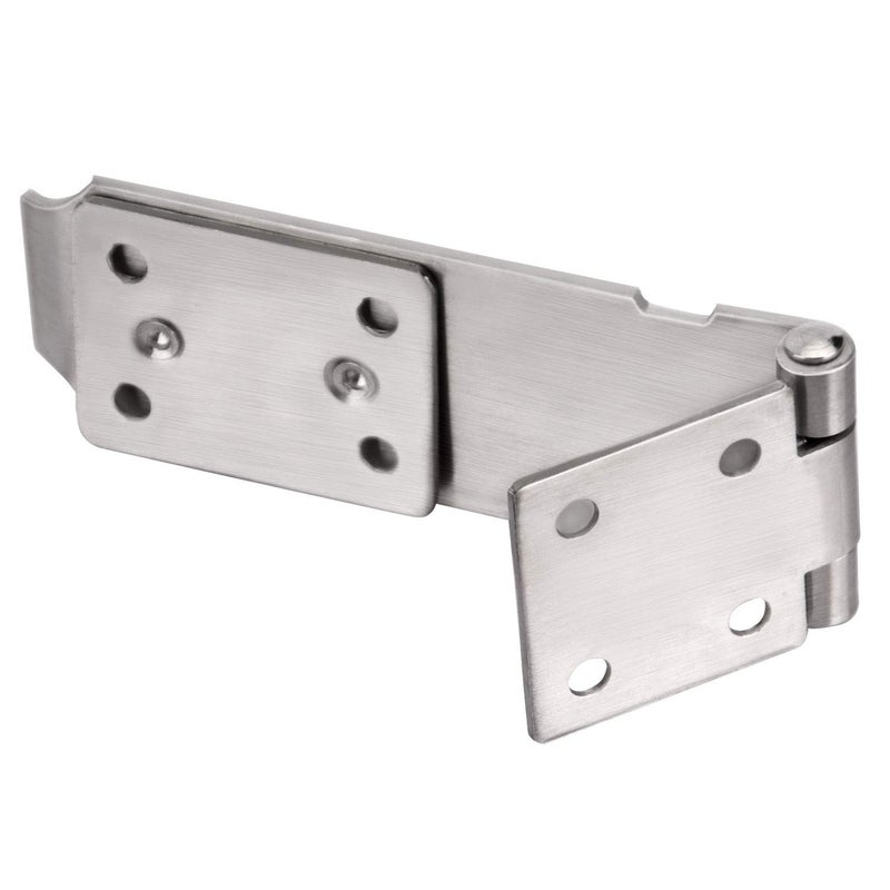 ZOENHOU 6 Pack 4 Inch Door Hasp Latch Locks, Stainless Steel Security Padlock Hasp with Mounting Screws, Door Gate Lock Hasp for Shed, Cabinet, Furniture, Drawer - Image 4