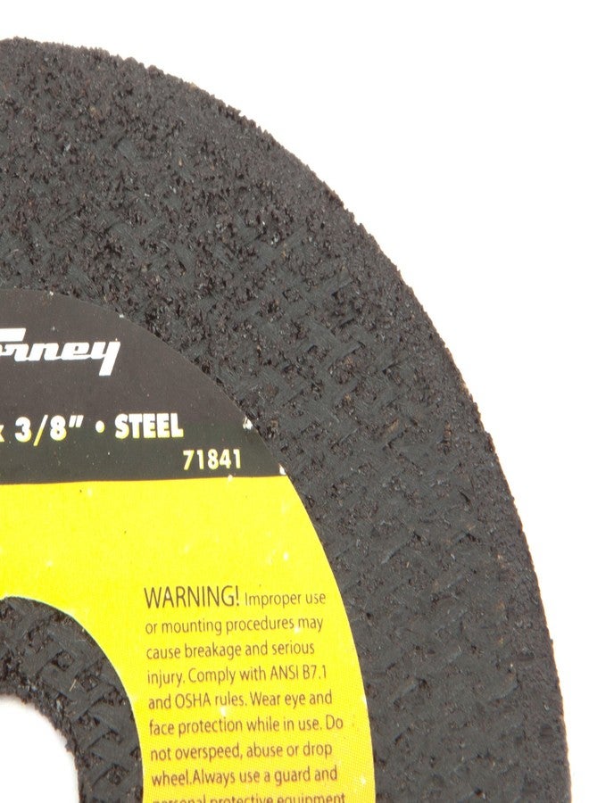 Forney 71841 Cut-Off Wheel with 3/8-Inch Arbor, Metal Type 1, A46T-BF, 3-Inch-by-1/16-Inch - Image 4