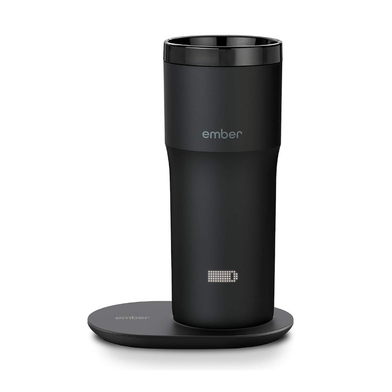Ember Travel Mug 2+, 12 oz, Temperature Control Smart Travel Mug, Black (with Apple Find My) - Image 1