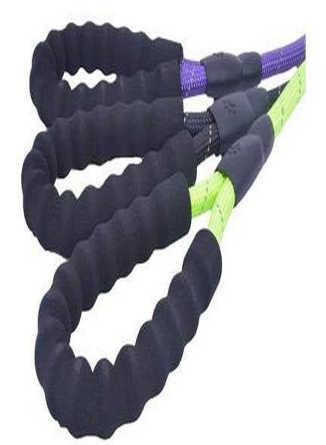 ألورينغ طوق كلاب قوي من Alluring Pet Friends مزود بمقبض مبطن مريح وخيوط عاكسة، مناسب للكلاب المتوسطة والكبيرة (أخضر) - Image 3