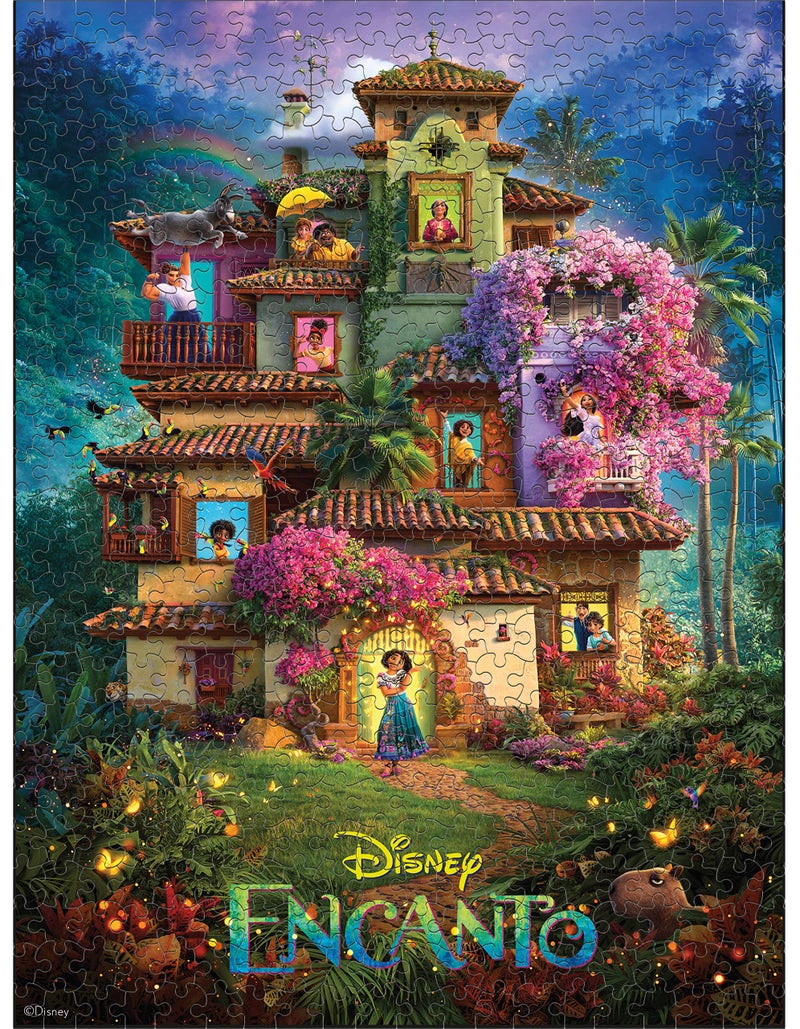 Ceaco - 5 in 1 Multipack – Disney Movie Posters – Encanto, Moana, Luca, Soul & Raya and The Last Dragon - (2) 300 Piece, (2) 500 Piece, (1) 750 Piece Jigsaw Puzzles - Image 5