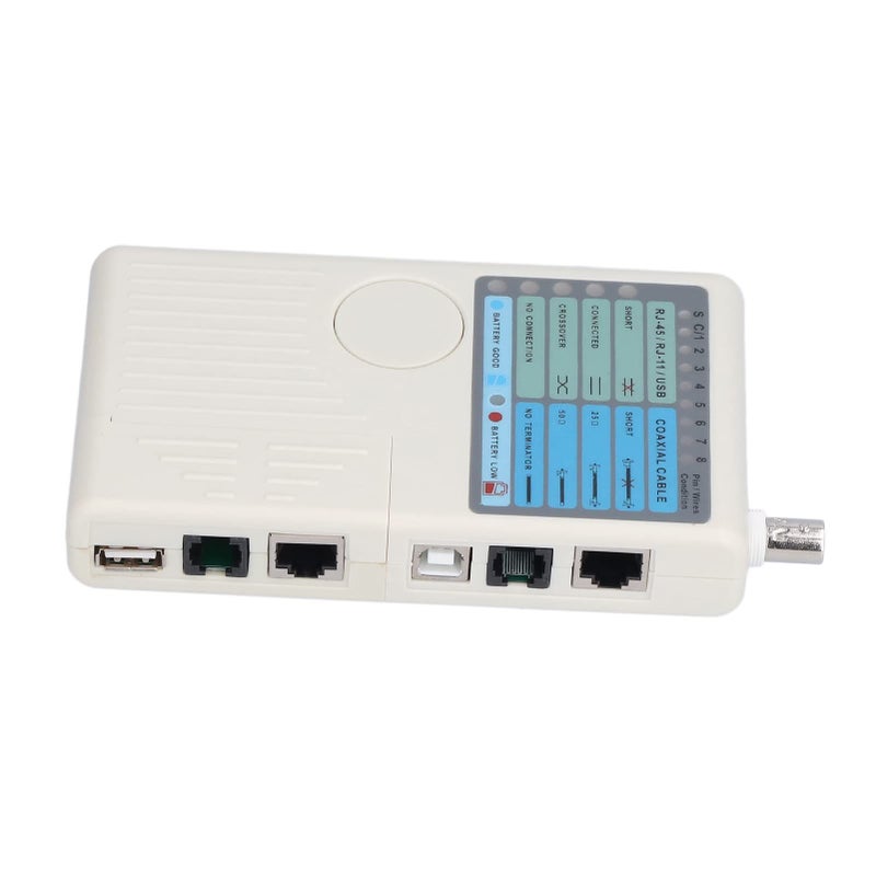 اختبار كابل الشبكة RJ45 BNC RJ11 USB 4 في 1 متعدد الوظائف سريع الكشف - Image 3