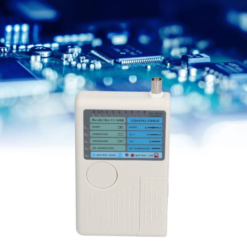 اختبار كابل الشبكة RJ45 BNC RJ11 USB 4 في 1 متعدد الوظائف سريع الكشف - Image 5