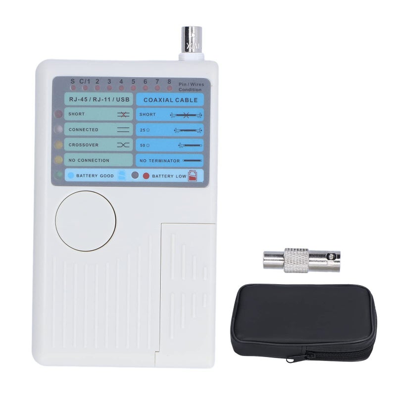 اختبار كابل الشبكة RJ45 BNC RJ11 USB 4 في 1 متعدد الوظائف سريع الكشف - Image 2