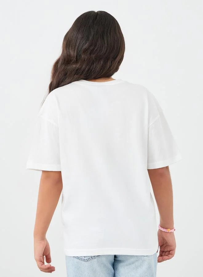 Styli Styli Mickey Mouse Graphic Oversized T-Shirt