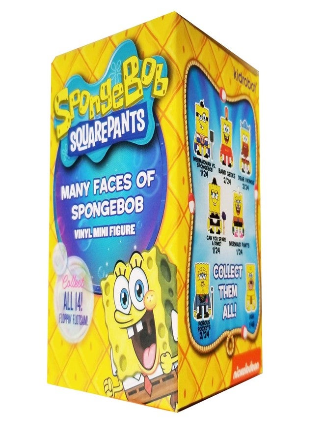 Kidrobot Spongebob Squarepants Many Faces Blind Box Figure - Image 1