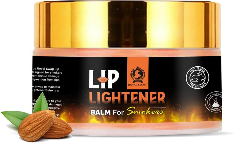 ROYAL SWAG Lip Lightening Lip Lightener And Dark Lips Lip Brightener for Smokers 10 gram035 oz With Beetroot Extracts and Almond Oil 100 Vegan Cruelty Free Paraben and Sulphate Free