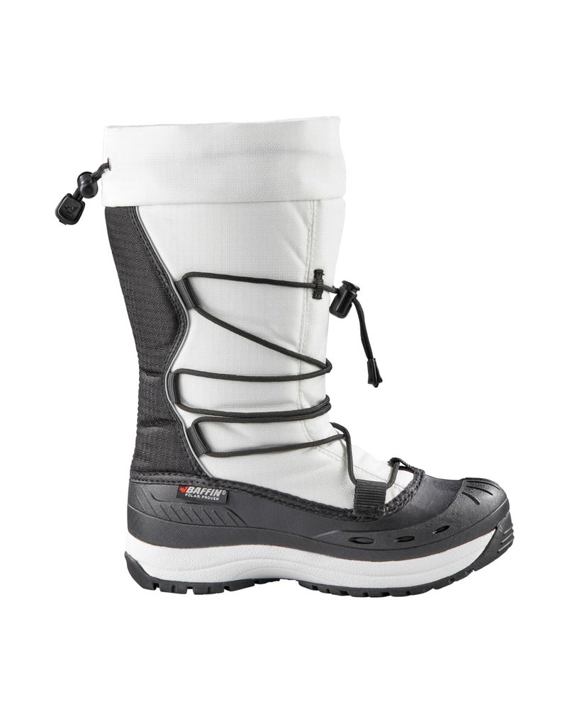Baffin Snogoose Women's Winter Boots, Tundra Rated, 14 to -22 degrees Fahrenheit, Tall Height, 002 - White, Size 7 - Image 4