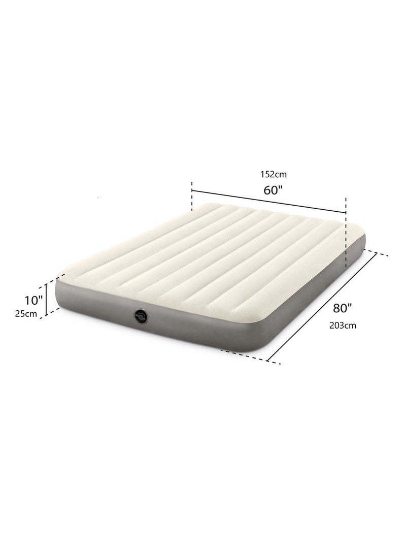 INTEX Queen Dura-Beam Series Single-High Airbed 203x152x25cm - Image 2