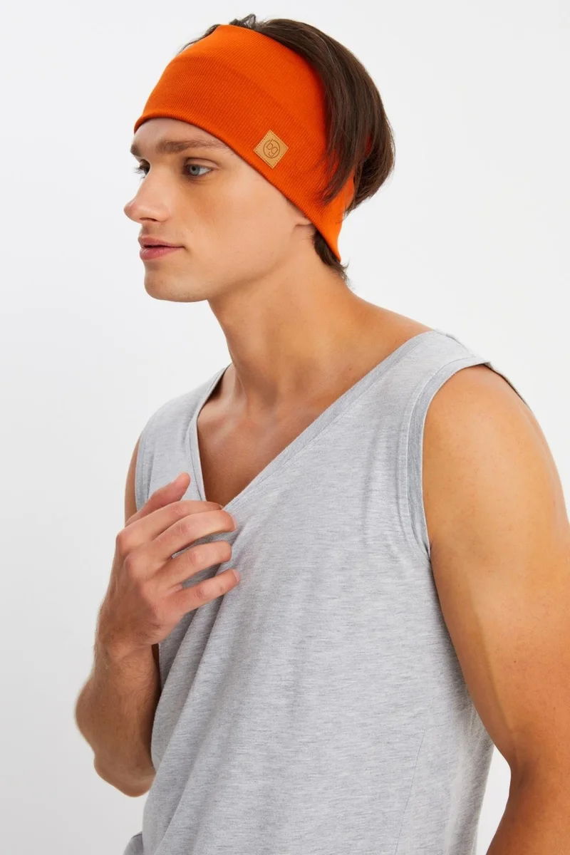 Butikgiz Tile Men's Cotton Camisole, Non-Slip, Sweatproof, Ultra Light, Sports Hair Band Bandana Buff