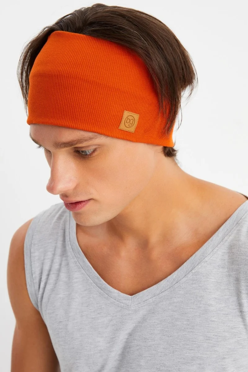 Butikgiz Tile Men's Cotton Camisole, Non-Slip, Sweatproof, Ultra Light, Sports Hair Band Bandana Buff