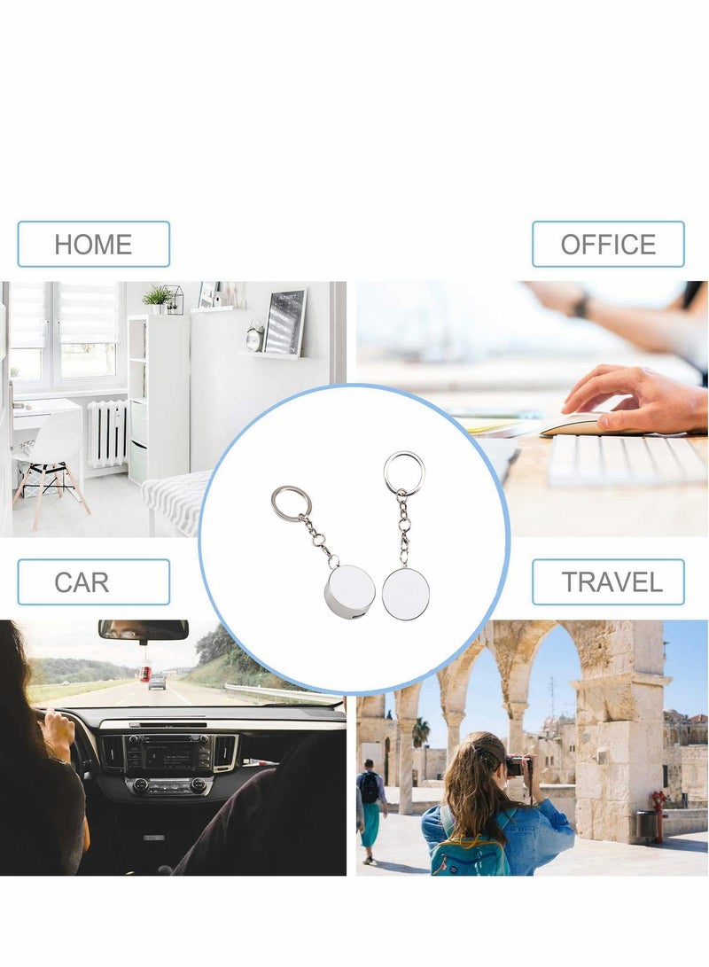 Excefore Upgrade Watch Charger for iWatch Portable Wireless Charging Compitable with Apple Series 6/5/4/3/2/1, Keychain Style White - Image 2