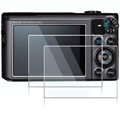debous Screen Protector Compatible Canon Powershot sx740 hs sx730 hs Digital Camera,Anti-scratch Tempered Glass Clera Hard Protective Film Shield Cover - Image 1
