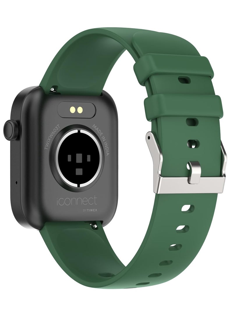 TIMEX iConnect Calling Lite 1.83"(4.6cm) Display and BT Calling Smartwatch for Unisex - TWIXW603T - Image 2