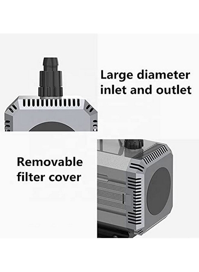 VAYINATO Sun-Sun HQB Series Multipurpose Aquarium Submersible Pump (HQB-2000 | 24W | 1400L/H | Lifts Upto 1.8M) - Image 2