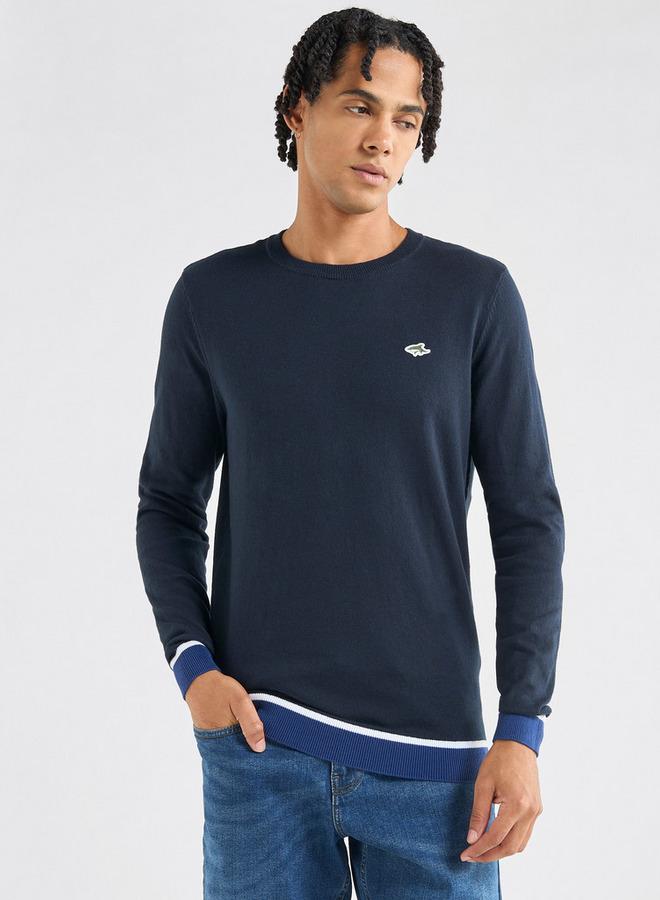 Splash FAV Solid Sweatshirt with Long Sleeves and Crew Neck - Image 1