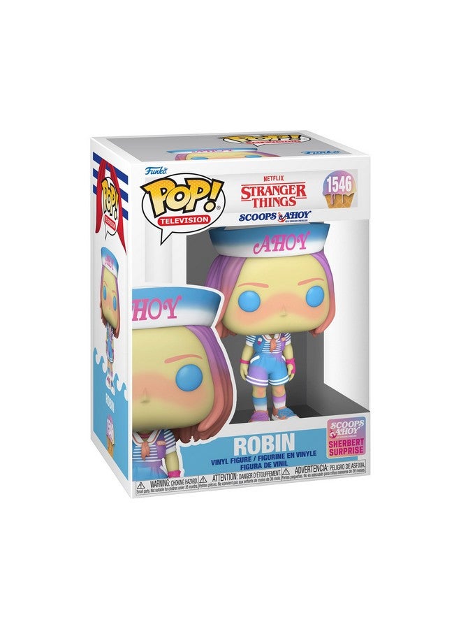 Funko POP! TV: Stranger Things - Robin - (Scoops Ahoy) - Collectable Vinyl Figure - Gift Idea - Official Merchandise - for Kids & Adults - TV Fans - Model Figure for Collectors and Display - Image 1