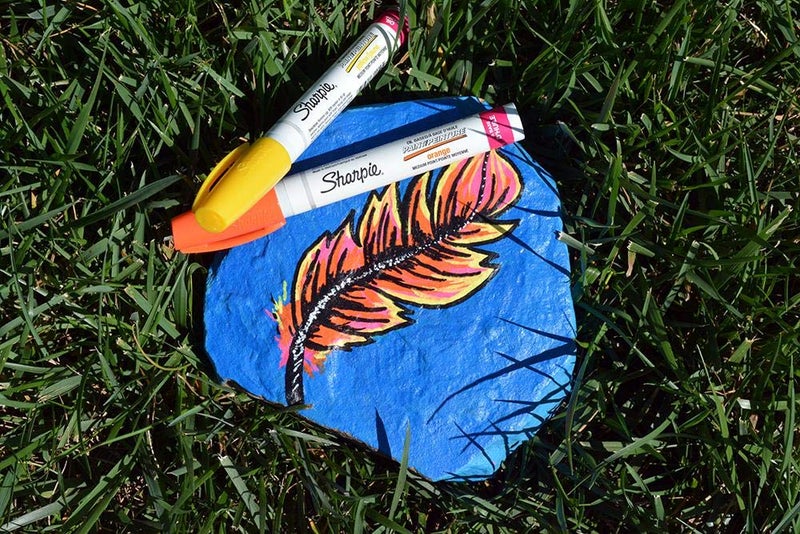 Sharpie Oil-Based Paint Markers, Medium Point, Assorted Colors, 8 Count - Great for Rock Painting - Image 4