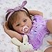 SCOM Realistic Reborn Baby Dolls with Baby Accessories  20 inch Lifelike Baby Doll Girl Soft Cutton Body  Handmade Silicone Limbs Toddler for Age 3Birthday Gift - Image 4