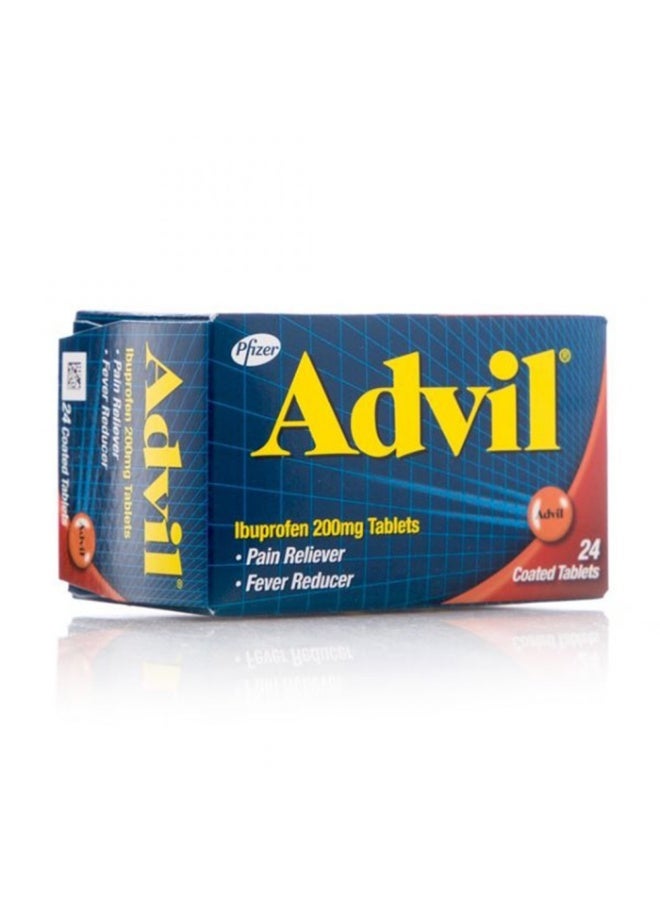 ADVIL 200 MG  24 TABLETS