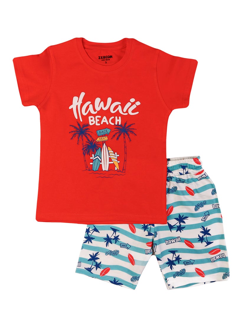 Zercon Summer Pajama Set for Boys  - Summer Set for Boys - Image 1