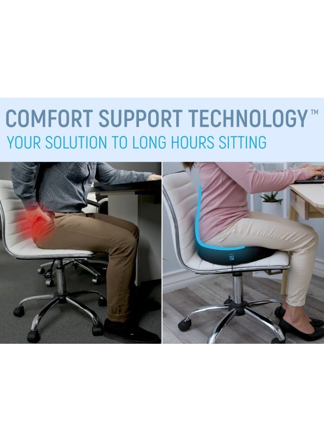 Donut Tailbone Pillow Hemorrhoid Cushion - Donut Seat Cushion Pain Relief Hemmoroid Treatment Bed Sores Prostate Coccyx Sciatica Pregnancy Post Natal Orthopedic Surgery  Firm Sitting Pillow - Image 4