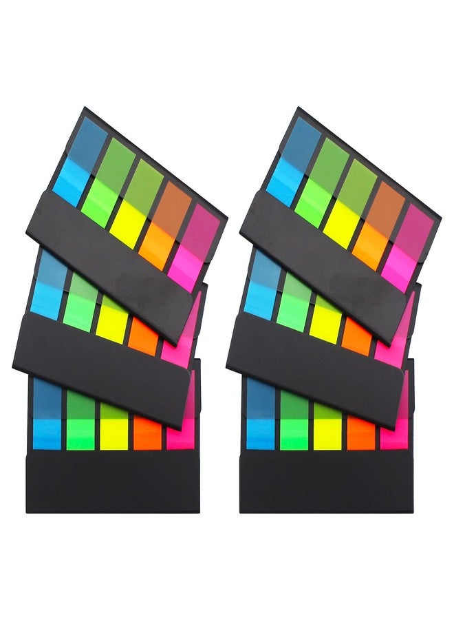 Andoca Page Flags Markers Assorted Color, 600 Pages Total, 0.47x1.73 Inch Standard Flag Tabs, Easy to Post, 6 On-The-Go Dispensers/Combo Pack - Image 3